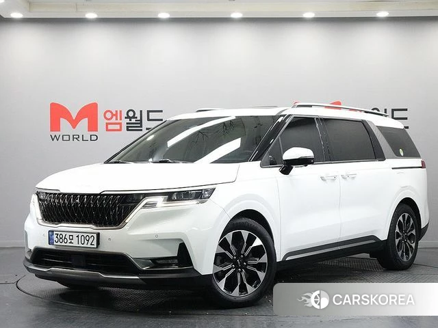 Kia Carnival 4th generation 2022 Белый из Кореи
