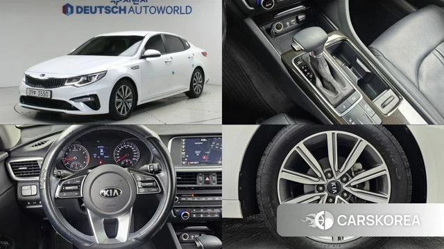 Kia The New K5 2nd generation 2019 Белый из Кореи
