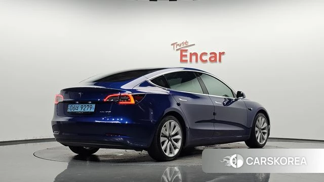Tesla Model 3 2020 Синий из Кореи