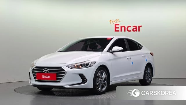 Hyundai Avante AD 2018 Белый из Кореи