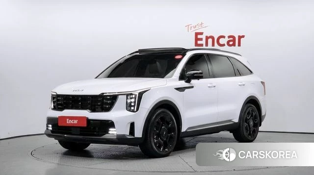 Kia The New Sorento 4th Generation 2023 Белый из Кореи
