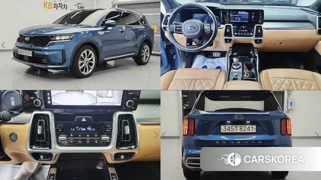 Kia Sorento 4th Generation 2020 Синий из Кореи