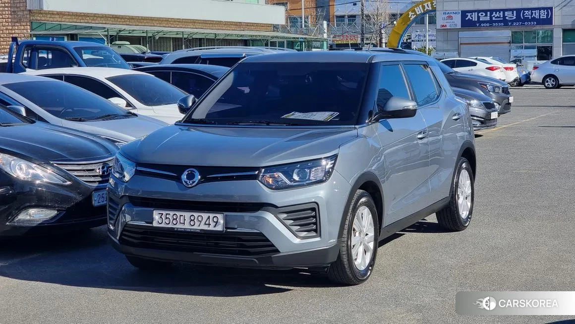Ssangyong Berry New Tivoli 2019 Серебристо-серый из Кореи