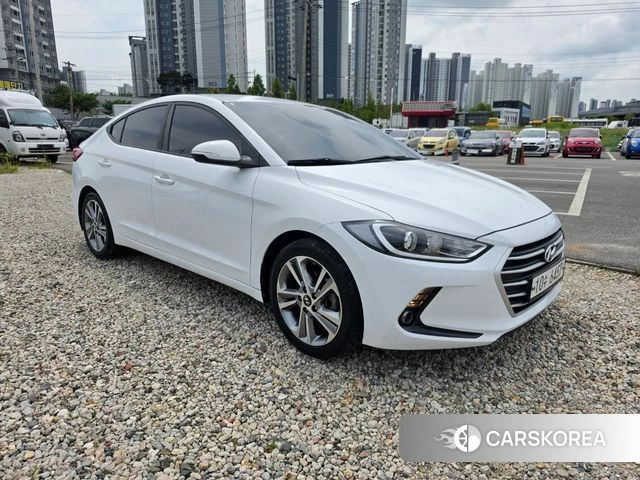 Hyundai Avante AD 2018 Белый из Кореи
