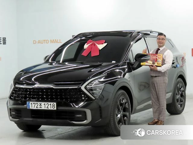 Kia Sportage 5th Generation Hybrid 2024 Черный из Кореи