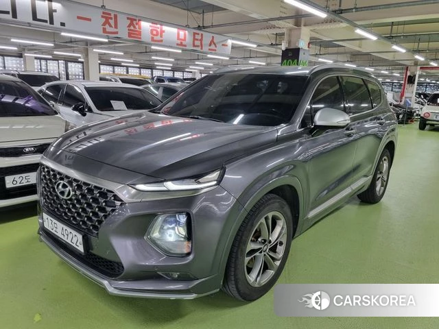 Hyundai Santa Fe TM 2018 Серый из Кореи