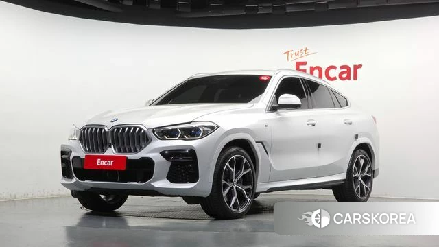 BMW X6 (G06) 2022 Белый из Кореи