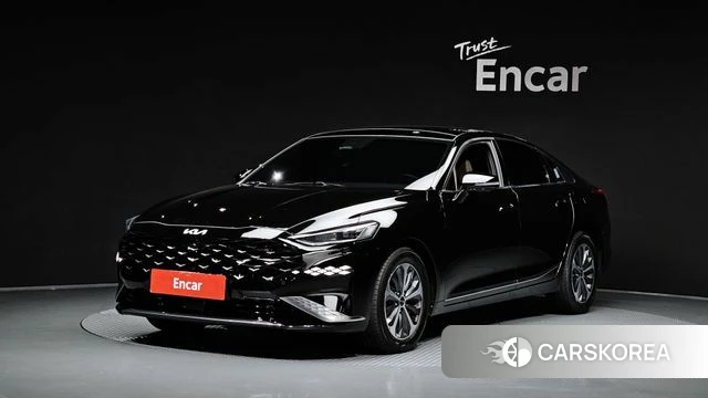 Kia K8 Hybrid 2022 Черный из Кореи