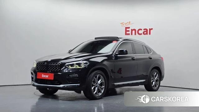 BMW X4 (G02) 2019 Черный из Кореи