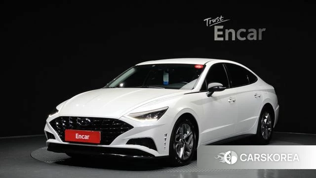 Hyundai Sonata (DN8) 2022 Белый из Кореи