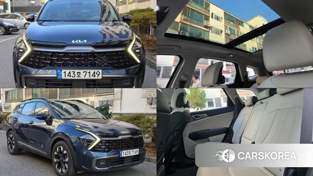 Kia Sportage 5th Generation 2021 Синий из Кореи