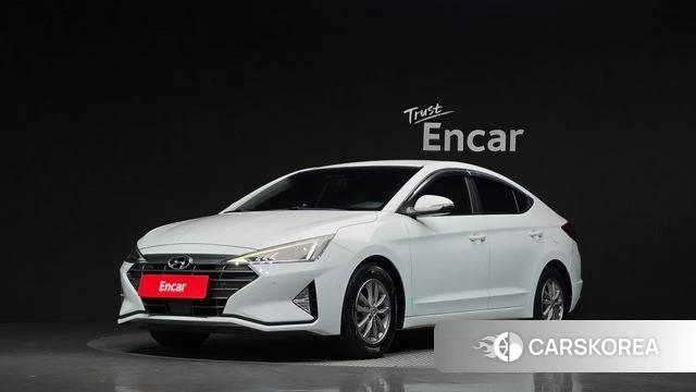 Hyundai The New Avante AD 2019 Белый из Кореи