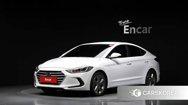 Hyundai Avante AD 2018 Белый из Кореи
