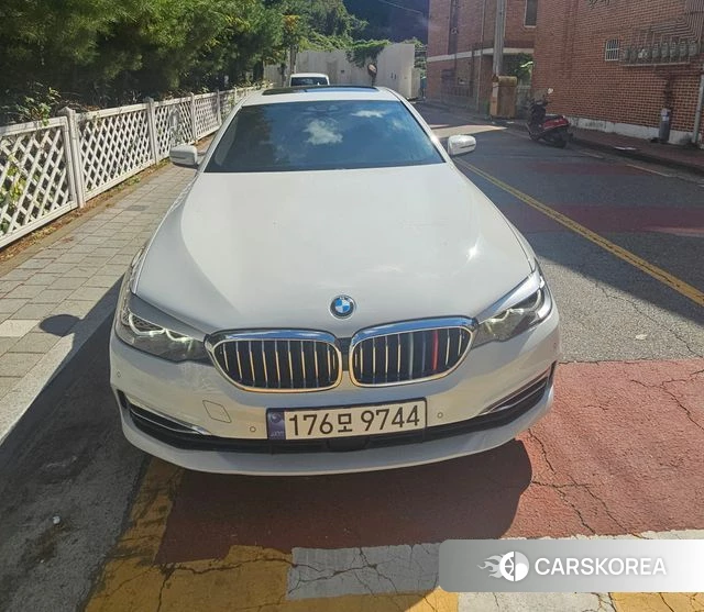BMW 5 Series (G30) 2019 Белый из Кореи