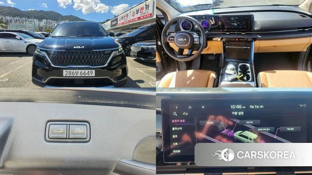 Kia Carnival 4th generation 2022 Черный из Кореи