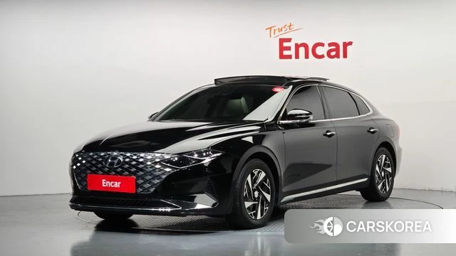 Hyundai The New Grandeur IG Hybrid 2022 Черный из Кореи