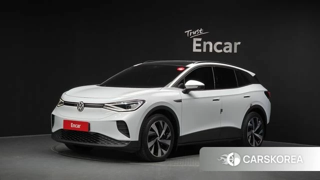 Volkswagen ID.4 2023 Белый из Кореи