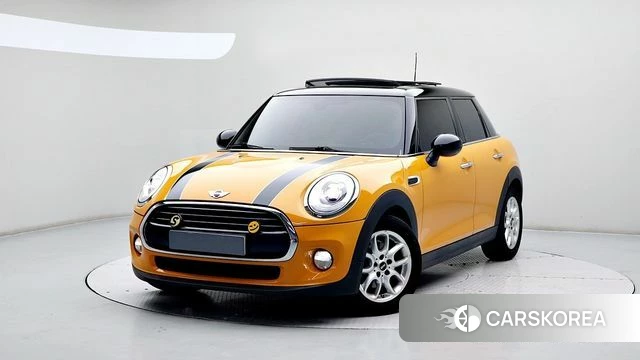 Mini Cooper 2018 Оранжевый из Кореи