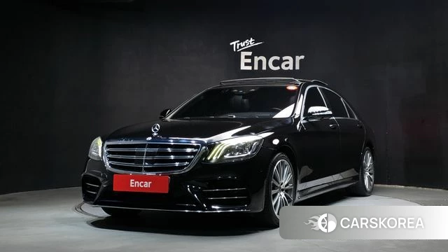 Mercedes-Benz S-Class W222 2018 Черный из Кореи