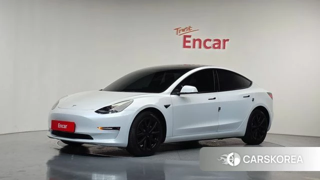 Tesla Model 3 2022 Белый из Кореи
