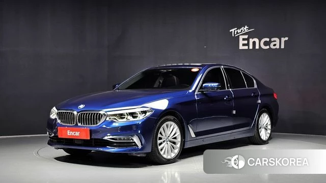 BMW 5 Series (G30) 2020 Синий из Кореи