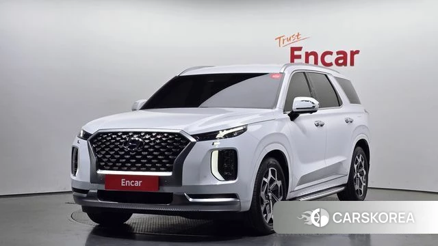 Hyundai Palisade 2021 Белый из Кореи