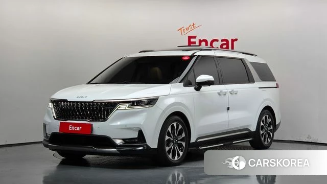 Kia Carnival 4th generation 2023 Белый из Кореи