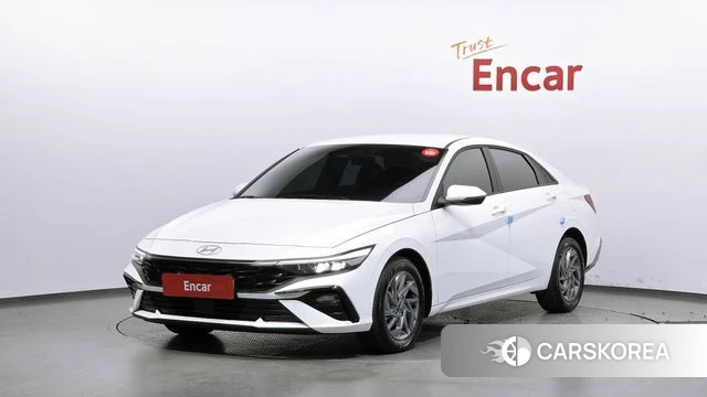 Hyundai The New Avante (CN7) 2025 Белый из Кореи