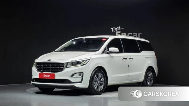 Kia The New Carnival 2019 Белый из Кореи