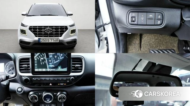 Hyundai Venue 2021 Белый из Кореи