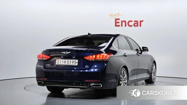 Genesis G80 2018 Синий из Кореи