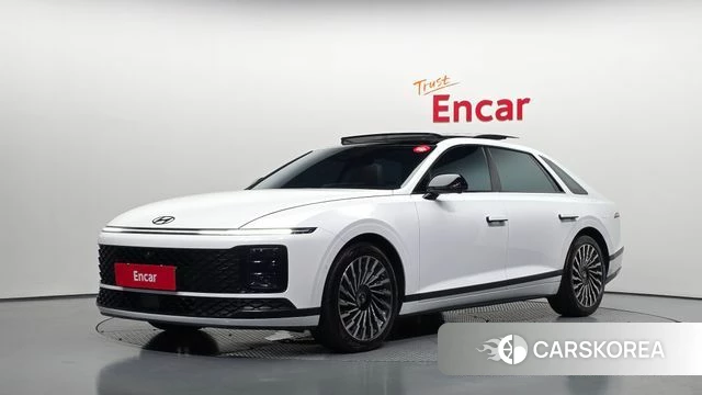 Hyundai Grandeur Hybrid (GN7) 2024 Белый из Кореи