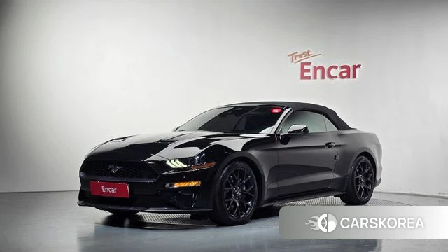 Ford Mustang 2021 Черный из Кореи