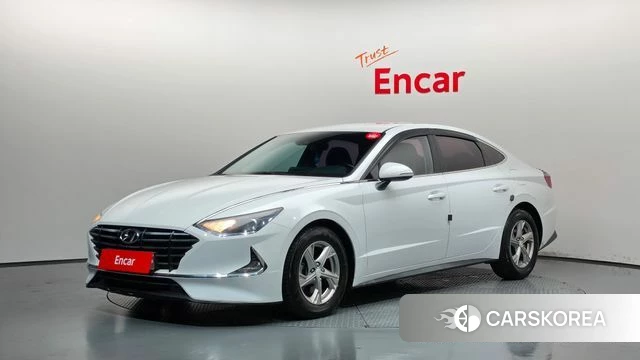 Hyundai Sonata (DN8) 2019 Белый из Кореи