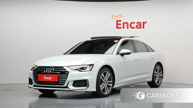 Audi A6 (C8) 2021 Белый из Кореи