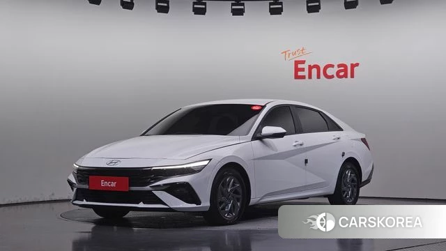 Hyundai The New Avante (CN7) 2024 Белый из Кореи