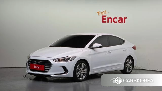 Hyundai Avante AD 2018 Белый из Кореи