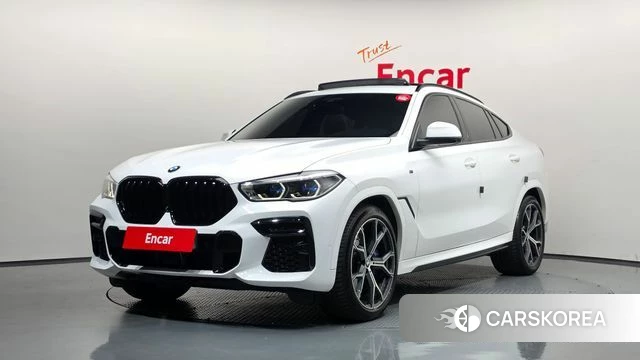 BMW X6 (G06) 2022 Белый из Кореи