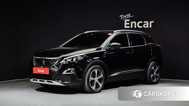 Peugeot 3008 second generation 2018 Черный из Кореи
