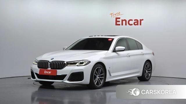 BMW 5 Series (G30) 2021 Белый из Кореи