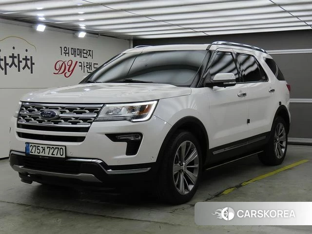 Ford Explorer 2018 Белый из Кореи