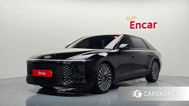 Hyundai Grandeur (GN7) 2023 Черный из Кореи