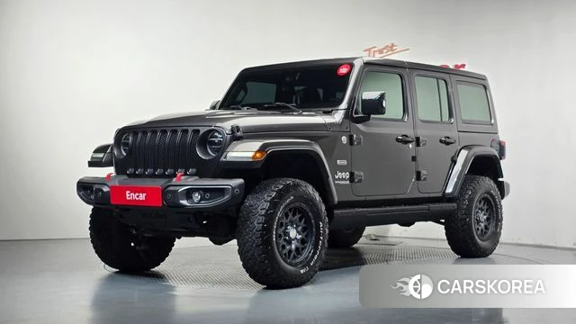 Jeep Wrangler (JL) 2021 Черный из Кореи