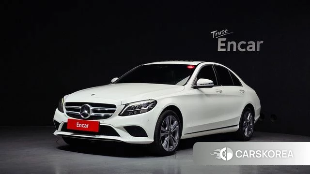 Mercedes-Benz C-Class W205 2020 Белый из Кореи