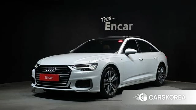 Audi A6 (C8) 2023 Белый из Кореи