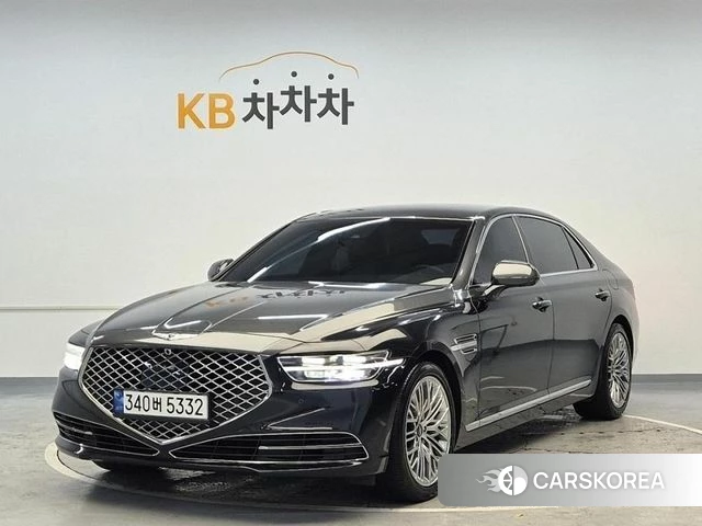 Genesis G90 2020 Черный двухцветный из Кореи