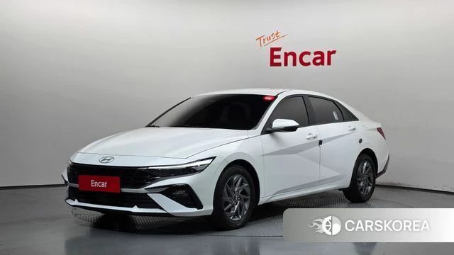 Hyundai The New Avante (CN7) 2023 Белый из Кореи