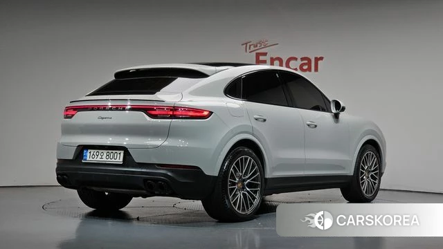 Porsche Cayenne (PO536) 2022 Серебристо-серый из Кореи
