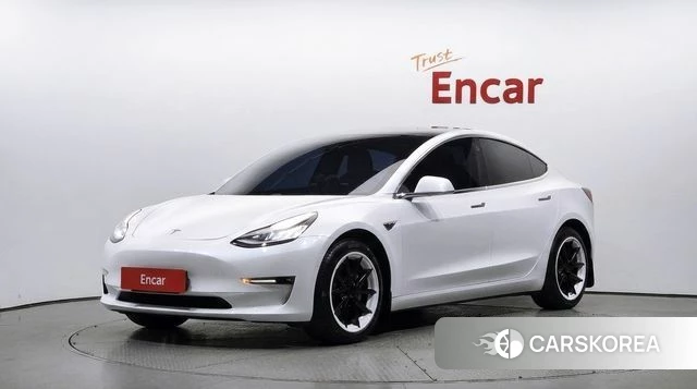 Tesla Model 3 2020 Белый из Кореи