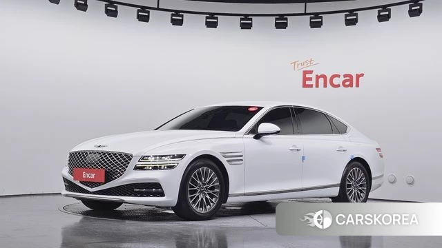 Genesis G80 (RG3) 2022 Белый из Кореи, фото 2